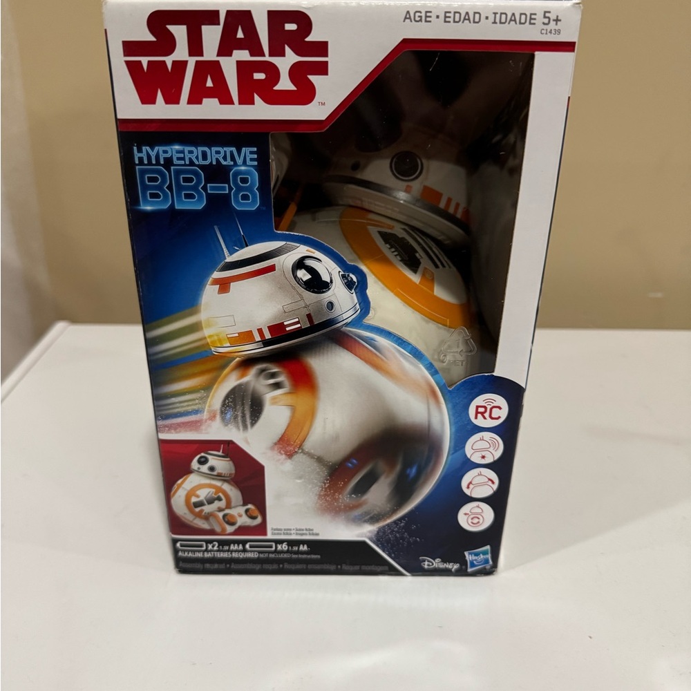 Star Wars BB-8 Hyperdrive RC Droid - Orange and White